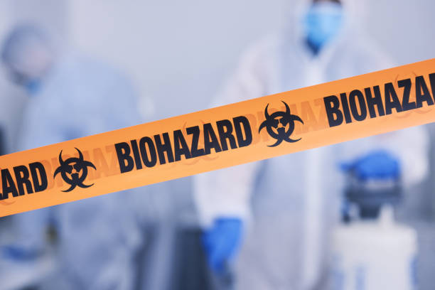 Professional Infectious Disease Decontamination technician working in Trenton, UT